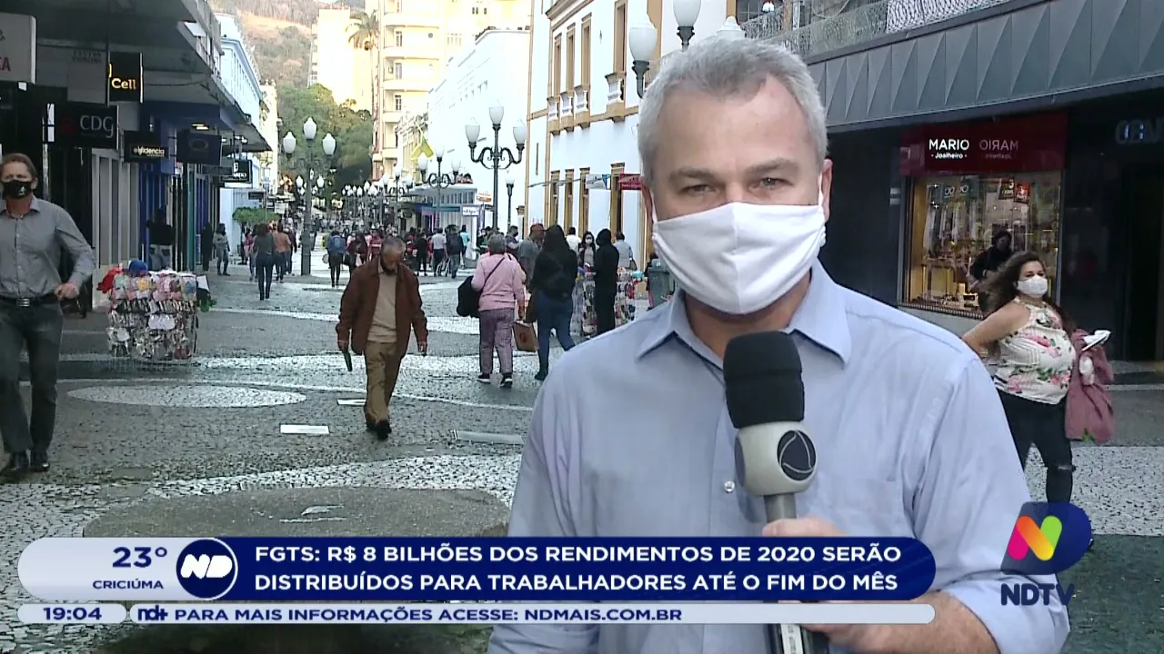 FGTS: R$ 8 Bilhões dos rendimentos de 2020 serão distribuídos pra trabalhadores
