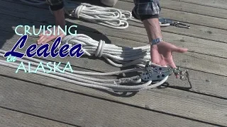 Cruising Lealea: Using the Main Sheet to Change a Light Bulb