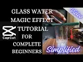 Download Lagu GLASS WATER MAGIC EFFECT TUTORIAL FOR COMPLETE BEGINNERS | CAPCUT