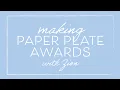 Kesem at Home Paper Plate Awards