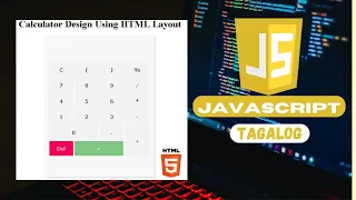 How to Create a Calculator in JavaScript Tutorial For Beginners Tagalog Filipino