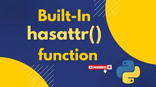 RK hasattr Built-in function in python