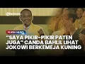 Download Lagu Ketum Golkar Bahlil Lahadalia Candai Jokowi, Pangling Berbaju Kuning Dikiranya Kader Golkar Baru