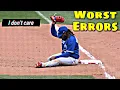 Worst Baseball Errors