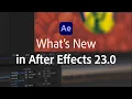 New in After Effects Selectable Track Mattes new Animation Presets and More Adobe