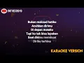 Andra and the BackBone - Musnah ( Karaoke )