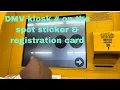 DMV KIOSK MACHINE CALIFORNIA 3 MINUTES REGISTRATION