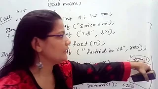 Recursion in C Programming Language in Hindi Lec-43 C Programming Tutorial in Hindi