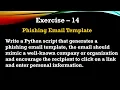 Exercise - Write a Phishing Email Template in Python