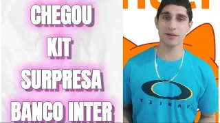 KIT SURPRESA BANCO INTER VEJA O QUE VÊM DE BRINDES