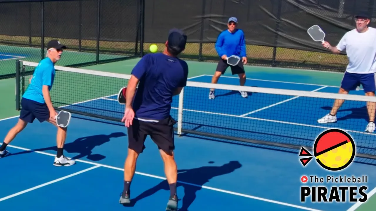 What Senior 4.5+ Pickleball Looks Like