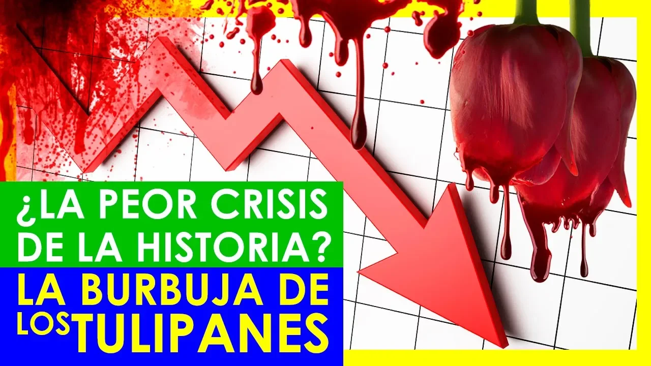 ⚡La 1ra BURBUJA de la Historia: Burbuja de los TULIPANES, la CRISIS que Quebró HOLANDA - Anyelo Rico