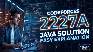 Codeforces Round Problem 2227A Java Solution Logic Explained