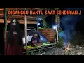 HOROR‼️HANTU BERDIRI DI ATAS PONDOK SAMBIL TERTAWA TERLIHAT CCTV