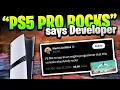 PS5 PRO DEV SPEAKS OUT - The Console ROCKS