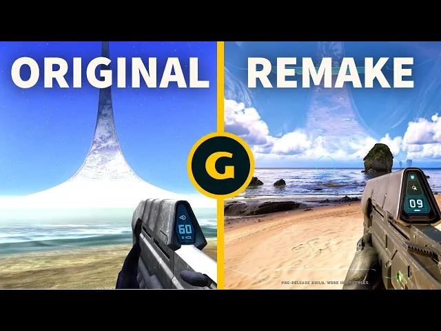 Halo: Campaign Evolved vs Halo Combat Evolved Side by Side Graphics Comparison
