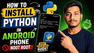 How to install python in android phone NOOT ROOT