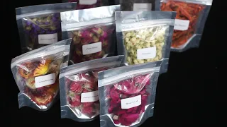 Oameusa Dried Flowers Dried Flower Kit Candle Making Soap Making AAA Food Grade