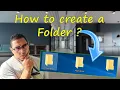 Computer Basics How do I create a Folder