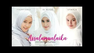 Download Assalamualaika versi 3 bahasa Cover INEMA, Fitriana Kamila-El Alice-Syahla MP3