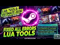 Lua Tools Not Working FIX ALL ERRORS 2026