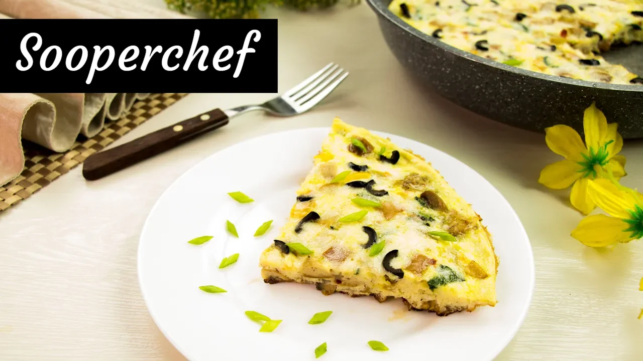 Frittata Recipe (with Potatoes and Sausage) By SooperChef