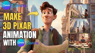 How to Create 3D AI Animated Story Videos with Canva AI Full Course