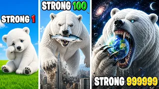 Weakest to STRONGEST POLAR BEAR in GTA 5!