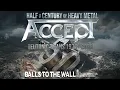 ACCEPT ft. Rob Halford, Matthias Jabs, Rex Brown, Jason Bowld - Balls To The Wall (Static Video)
