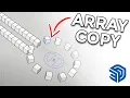 How to Array Copy in Sketchup 2021 Array Copy Sketchup Basics