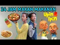 Download Lagu 24 JAM MAKAN MAKANAN UPIN DAN IPIN / MUKBANG MAKANAN INI SAMPE HABIS! | Mikael TubeHD