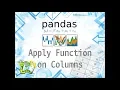 Introduction to Pandas Part-5 Applying Functions on Columns