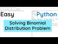 Solving Binomial Distribution Problem in python In each of 4 different competitions