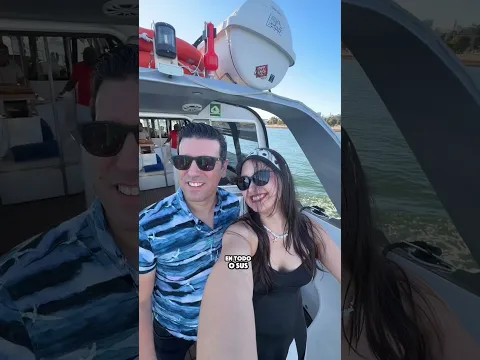 Me fui de paseo en barco por Lisboa