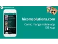 Comic manga ios app source code for sale