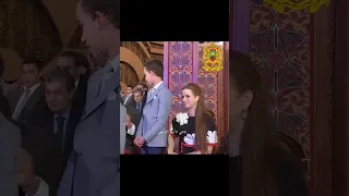 سمو الأميرة لالة سلمى خلال حضورها حفل تخرج سمو الأمير مولاي الحسن سنة 2016 