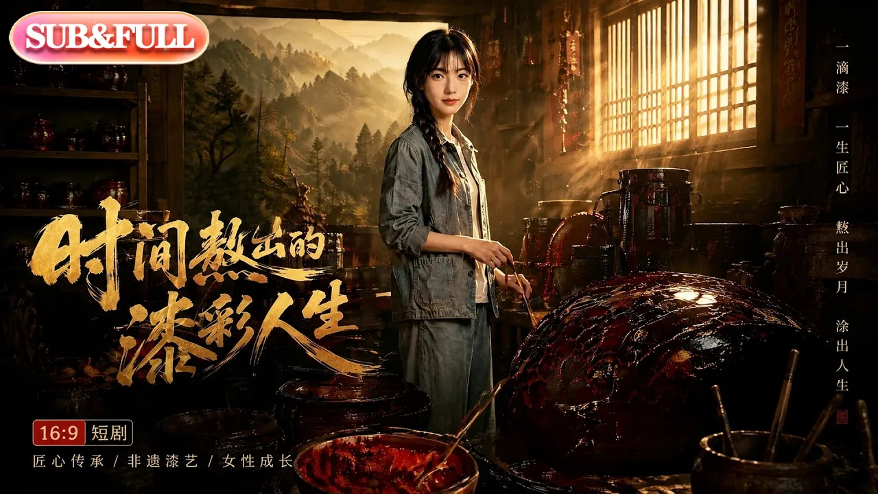 【全集FULL】《时间熬出的漆彩人生》| AI短剧 | ENG SUB #薄荷听书 #cdrama #latest #热门短剧 #都市 #重生 #逆袭 #现代 #甜宠 poster