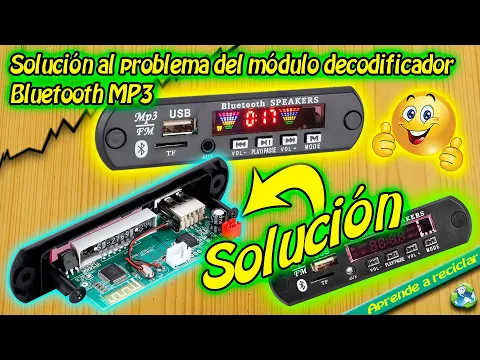 Download MP3 Solución al problema del módulo decodificador Bluetooth MP3