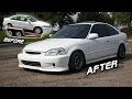 Building a CLEAN Honda Civic in 10 Minutes Less is MORE