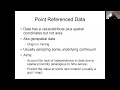 Lesson 29b Spatial Point Referenced Data
