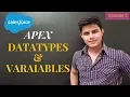 Apex Variables Datatypes Salesforce Development Tutorials for beginners by Shrey Sharma