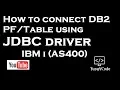 How to connect IBM i DB2 using JDBC Driver yusy4code