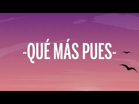 Download MP3 Sech - Que Más Pues (Letra/Lyrics) ft. Justin Quiles