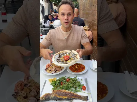 Trying the most viral seafood restaurant in Greece