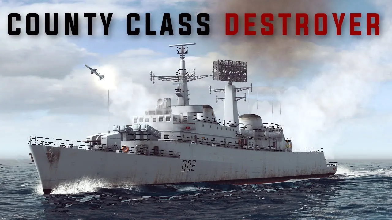 Royal Navy Destroyer CRUSHES Soviet Task Force in the Arctic || Cold Waters Surface Gameplay