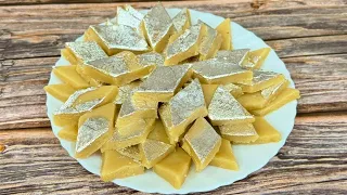 1000 ਰੁਪਏ ਵਾਲੀ ਮਠਿਆਈ ਸਿਰਫ਼ 200 ਰੁਪਏ ਵਿੱਚ ਬਣਾਓ | Kaju Katli Recipe | काजू कतली | Punjabi Cooking