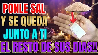 190 ---  PONLE SAL Y SE QUEDA JUNTO A TI EL RESTO DE SUS DIAS!!