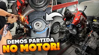 O REAL TESTE DE FLANGE DA SS10: DEMOS PARTIDA NO MOTOR!