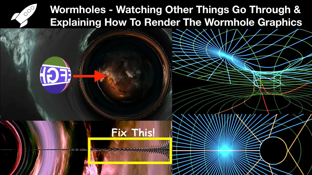 Wormholes Get Weirder - Watch Other Objects Near Wormholes & Learn How I Created The Images