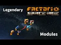 How to get LEGENDARY Tier 3 MODULES - Factorio Space Age